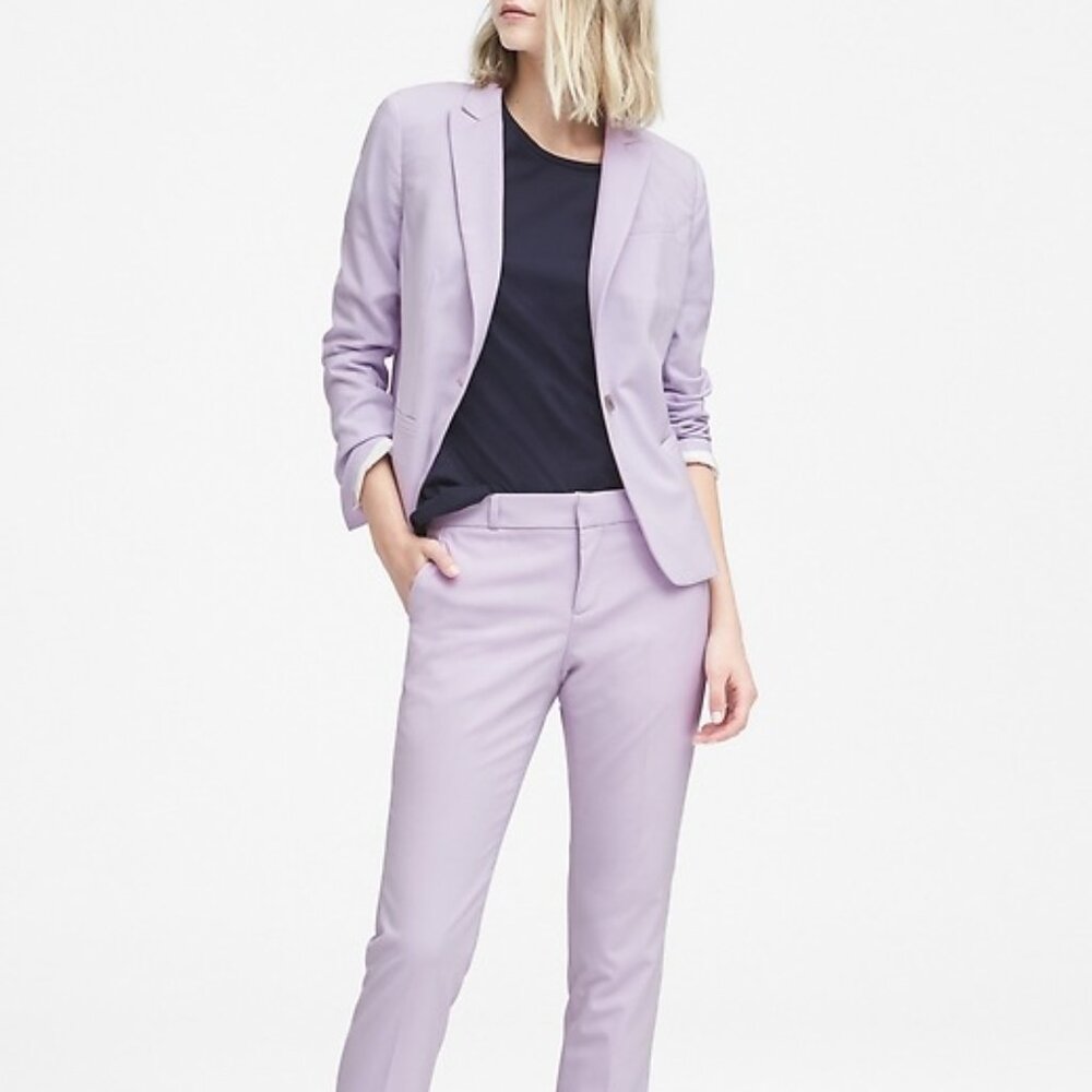 Classic-Fit Washable Italian Wool-Blend Blazer size 4